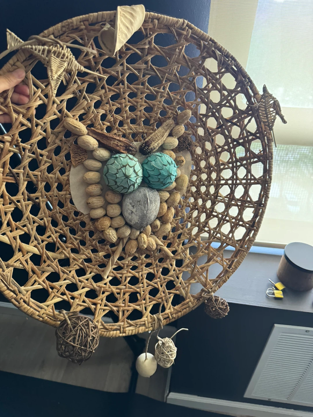 Large Wall Hanging Owl Decor - photo 3
