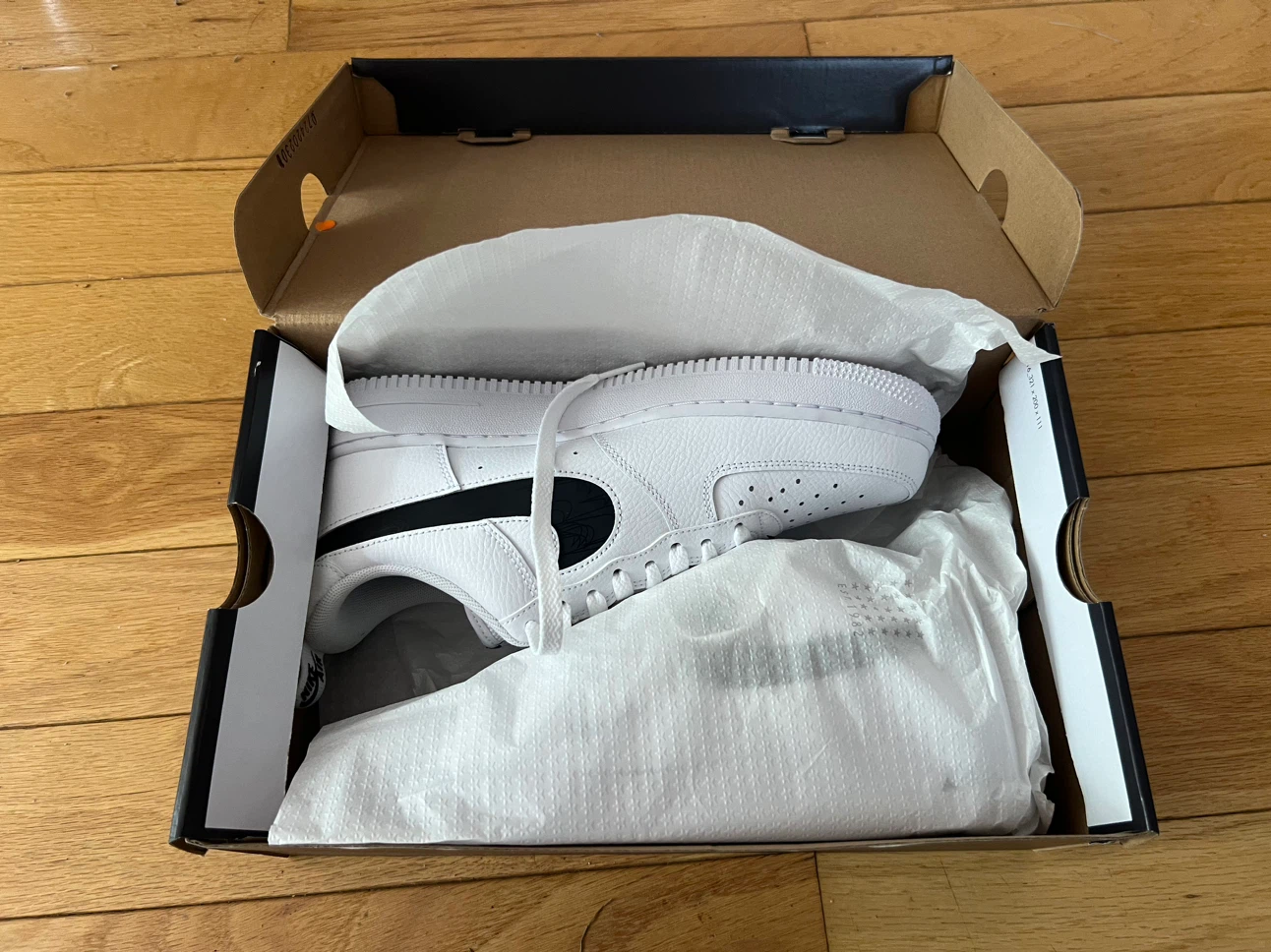 RARE White Nike Air Force 1 LV8 Reflective Woosh