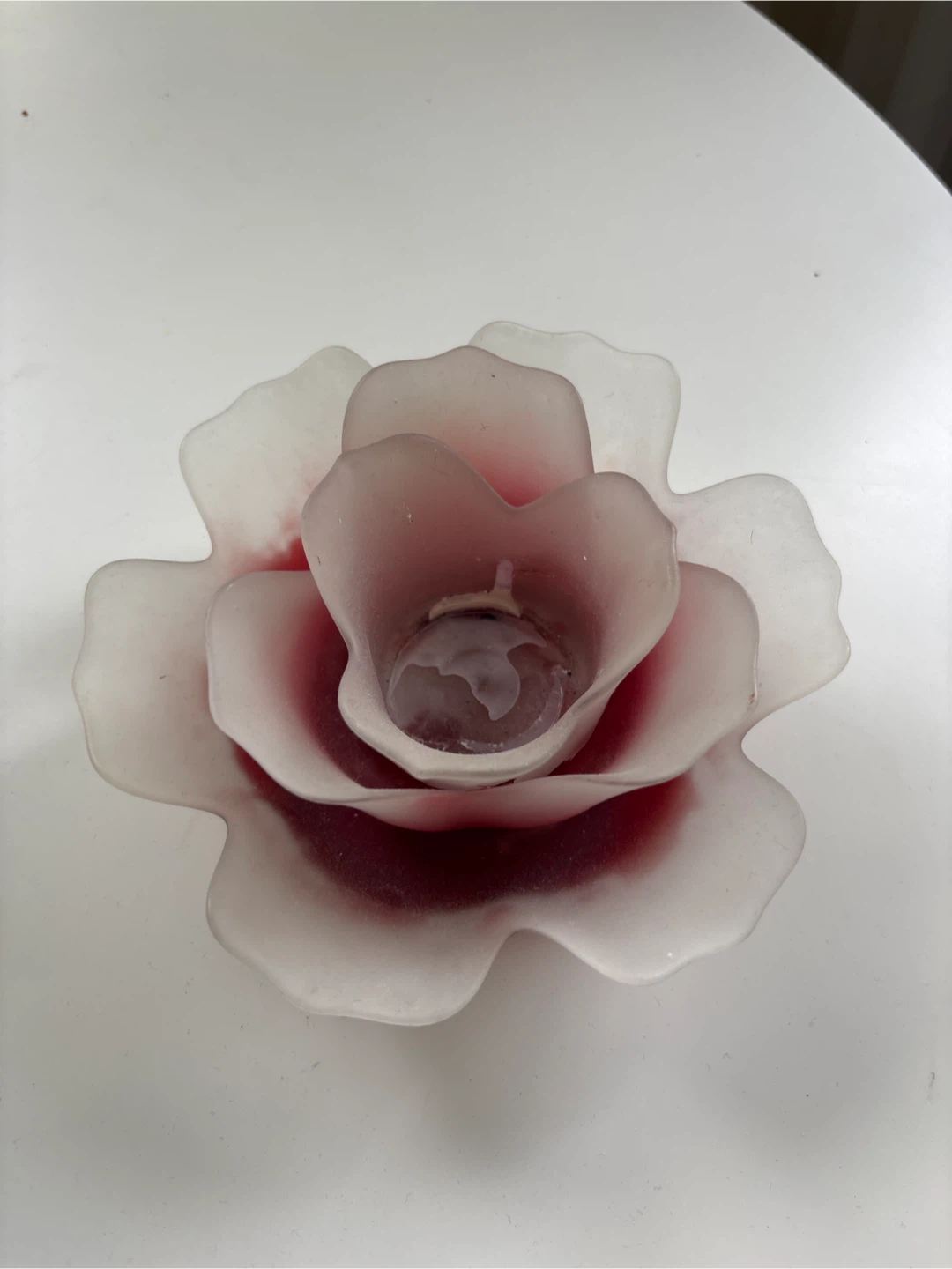 Rose Shaped tea lightCandle Holder - photo 2