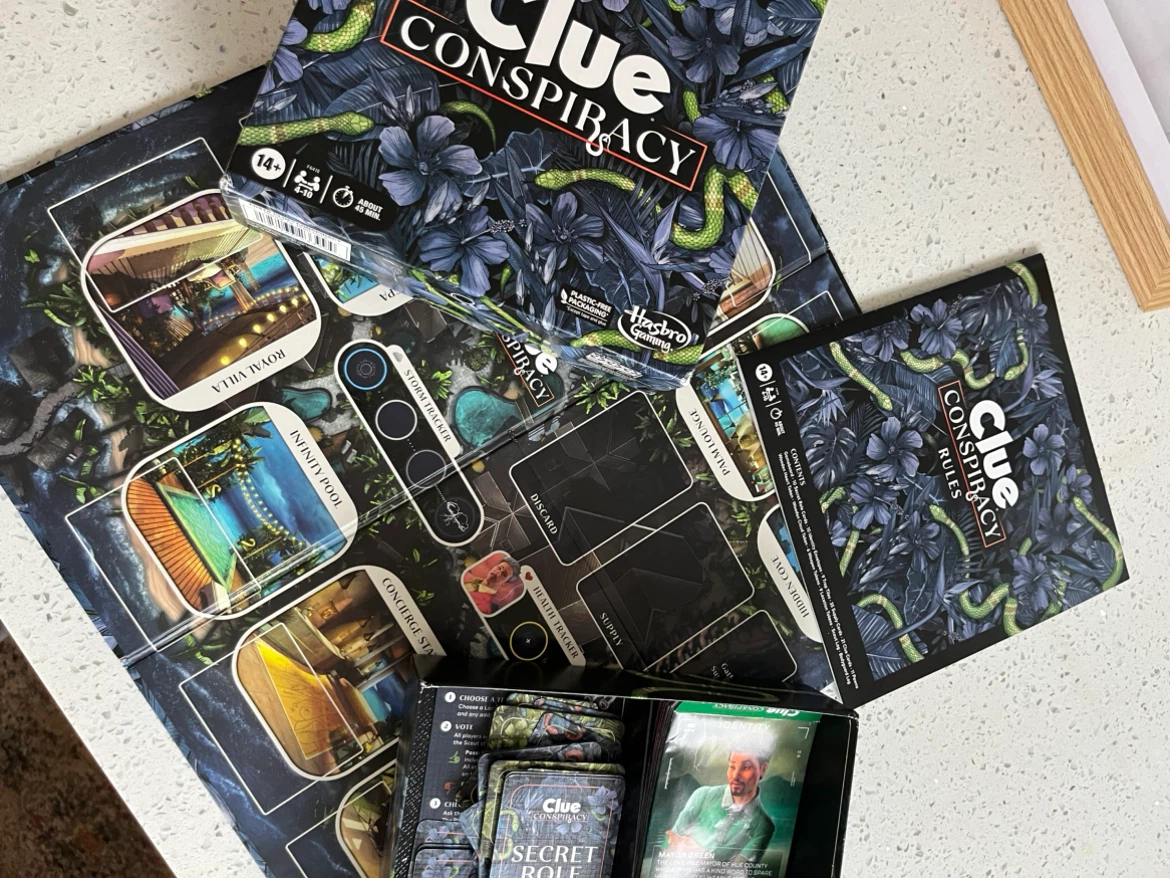 Clue Conspiracy Board Game - photo 2