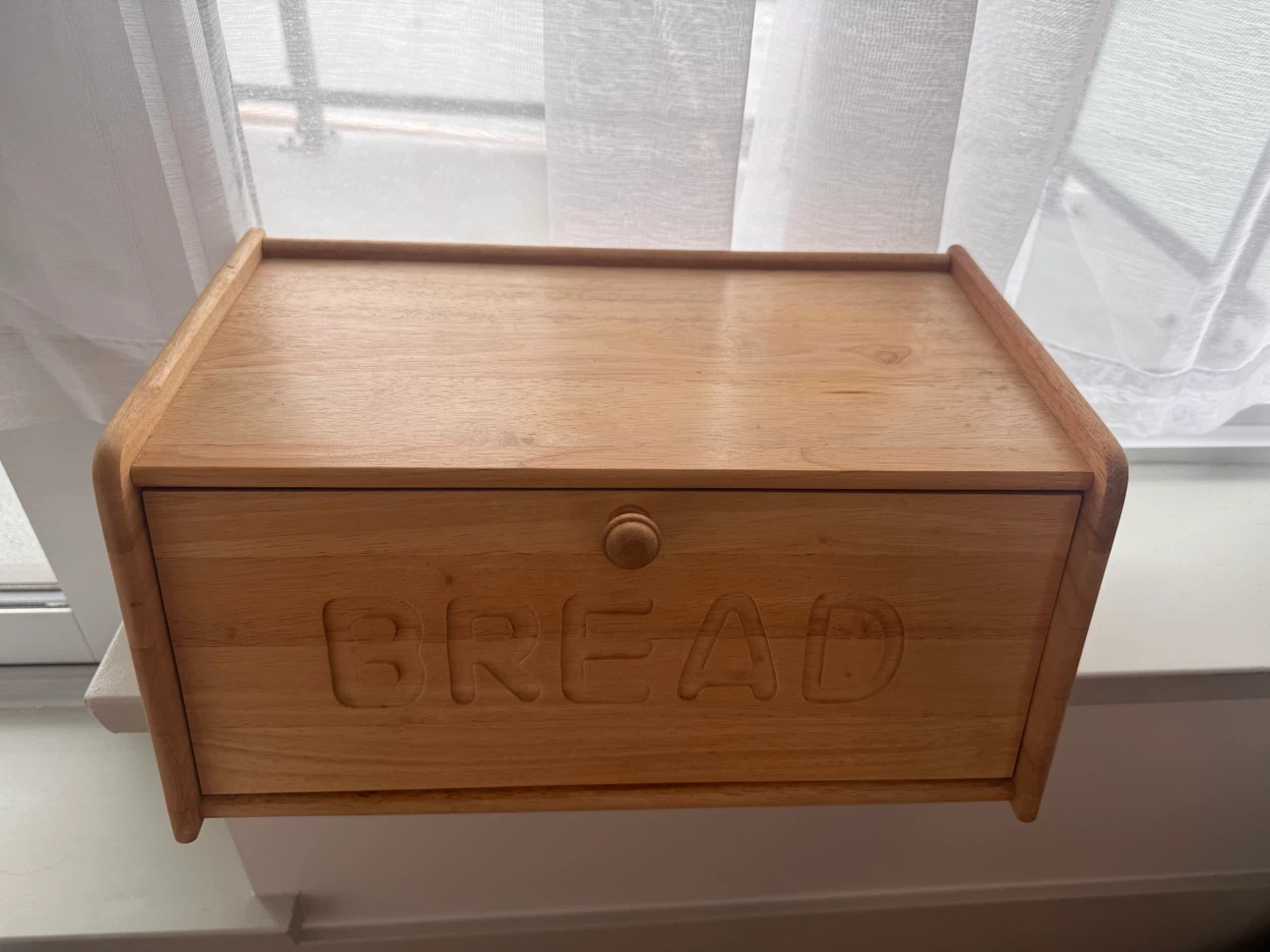 Wooden Bread Box