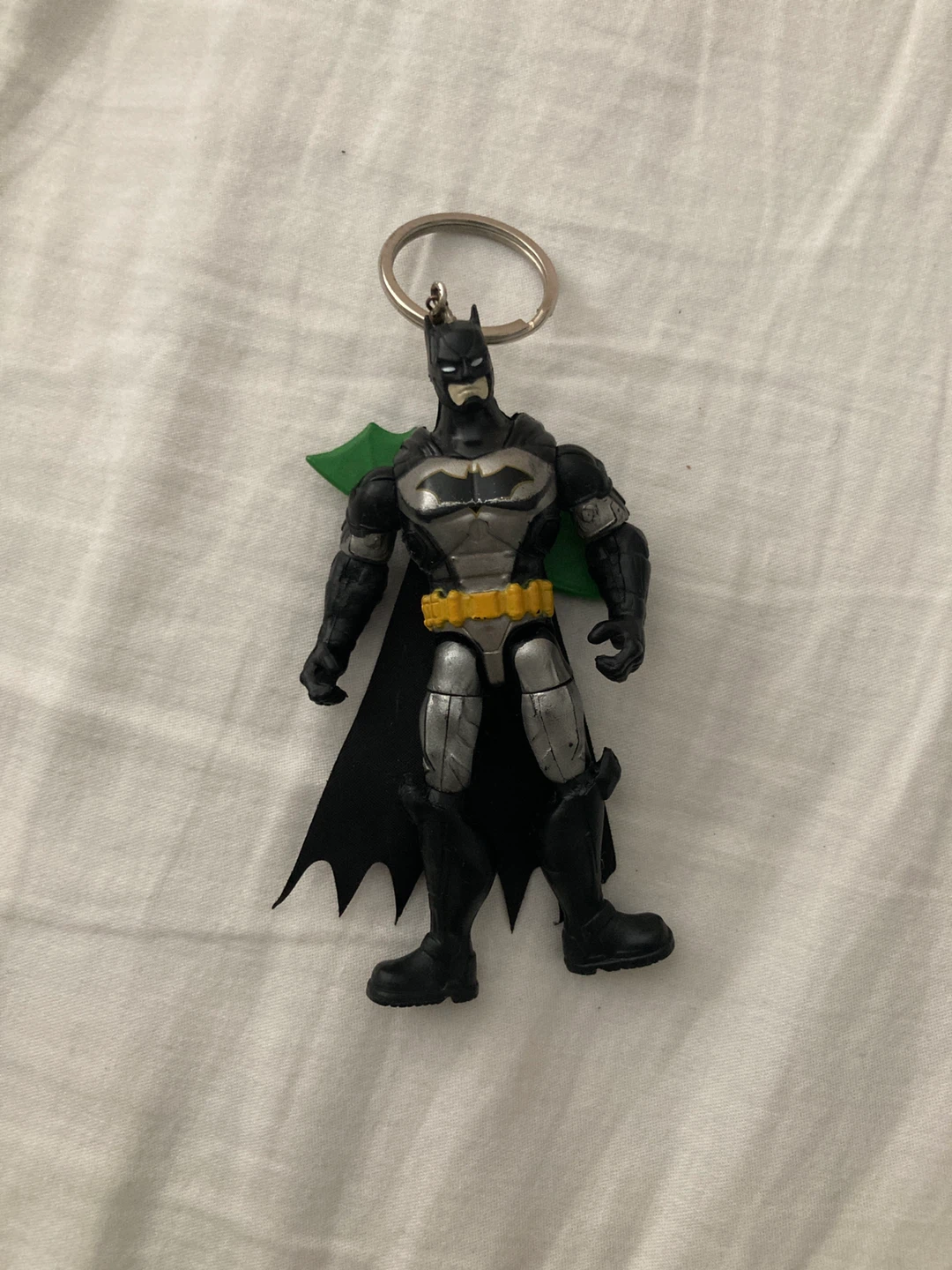 dc batman action figure keychain (adjustable)