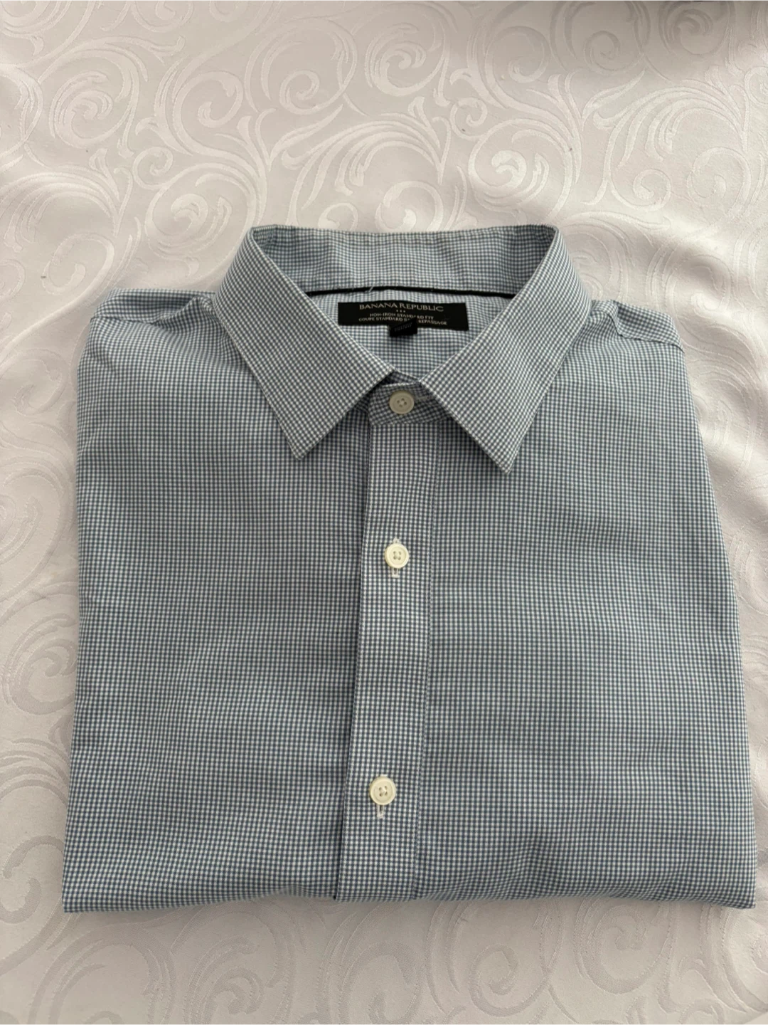 Banana Republic Gingham Dress Shirt
