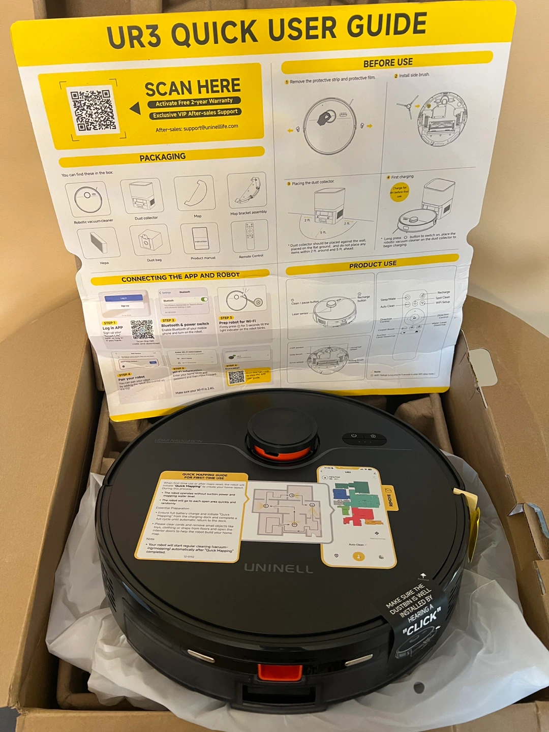 UNINELL UR3 Robot Vacuum Cleaner - photo 5