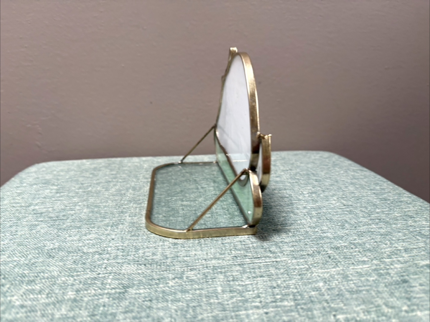 Stained Glass Sleeping Cat Figurine - photo 2