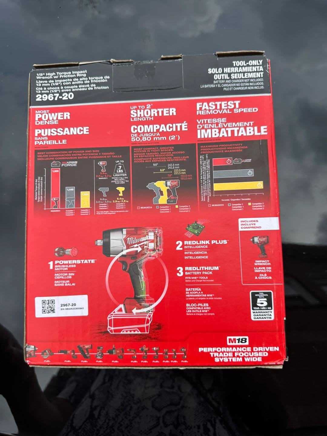 Milwaukee M18 FUEL 1/2" High Torque Impact Wrench - photo 4