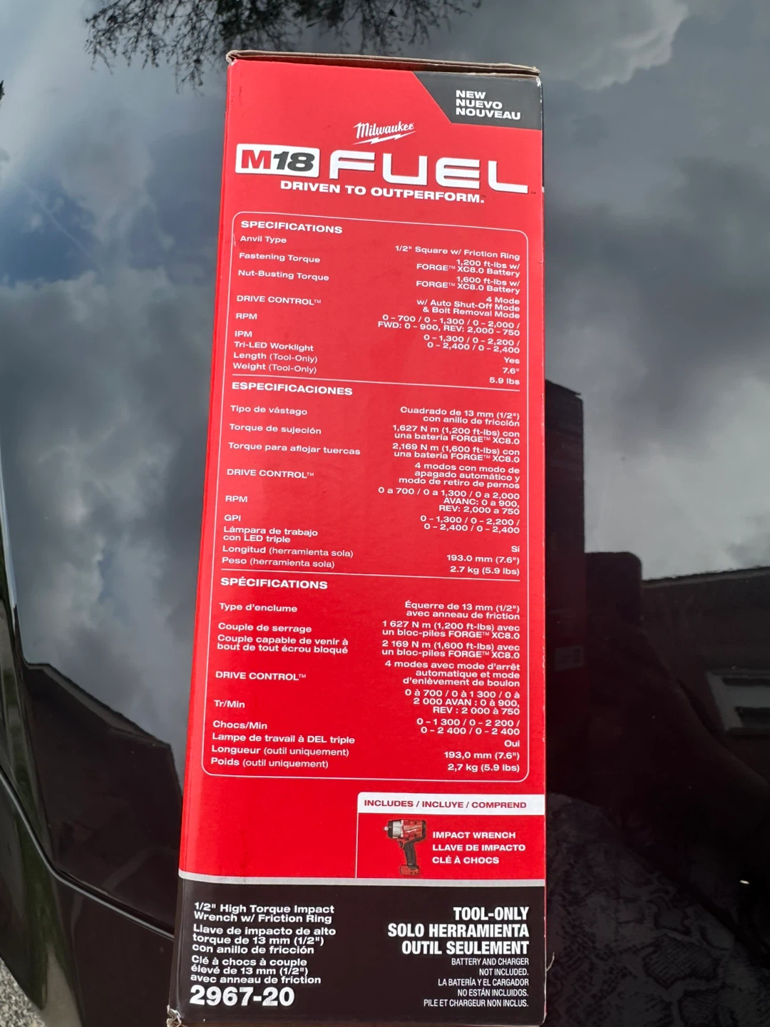 Milwaukee M18 FUEL 1/2" High Torque Impact Wrench - photo 3