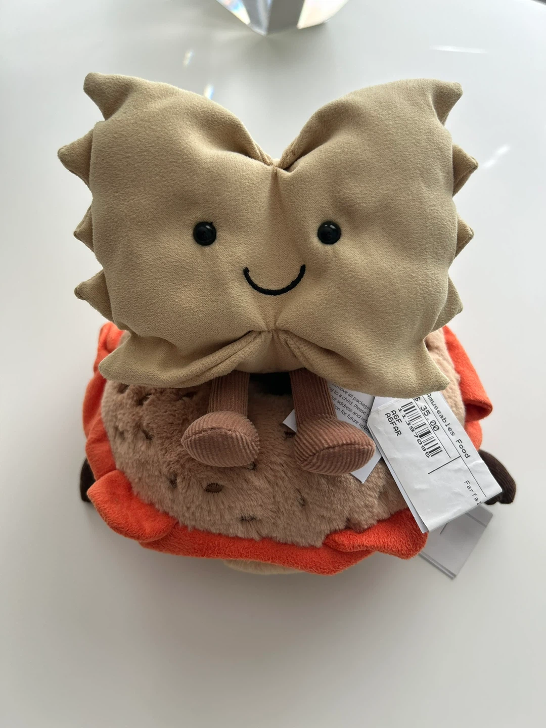 Jellycat Amuseables Bagel and Farfalle Plush Toy BNWT - photo 2