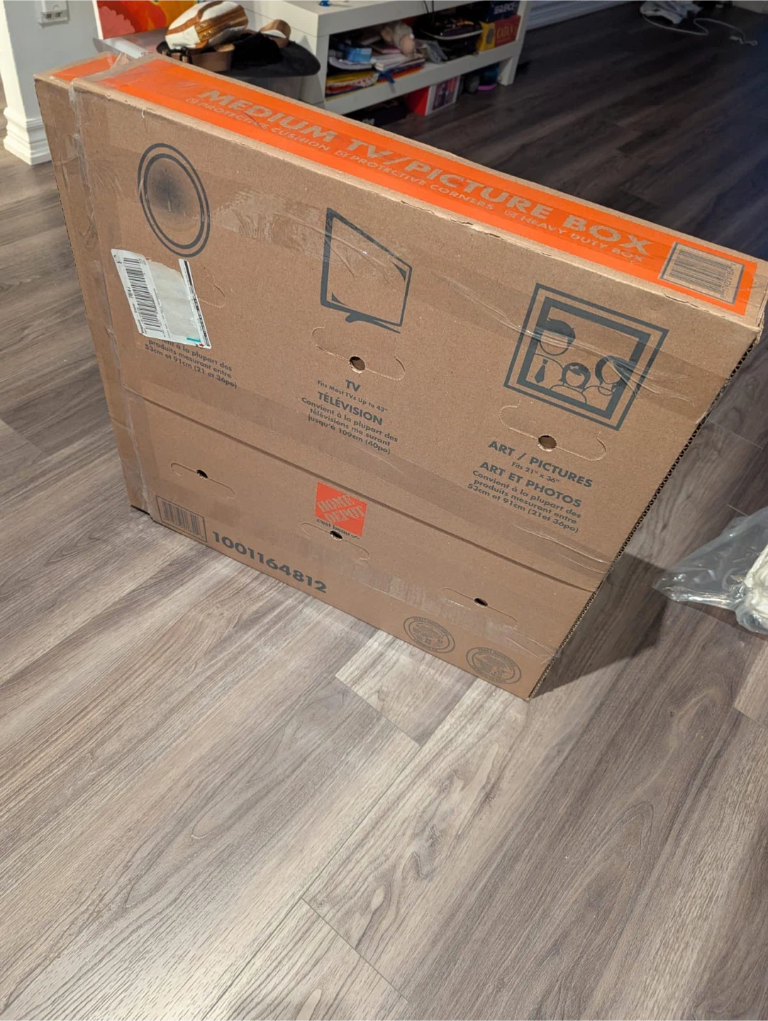 Home Depot Medium TV Box - photo 3
