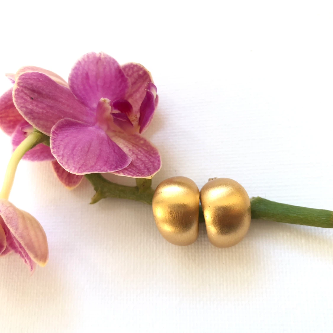 Monet Gold Tone Clip-On Hoop Earrings - photo 2