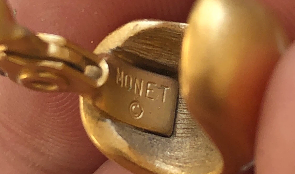 Monet Gold Tone Clip-On Hoop Earrings - photo 5
