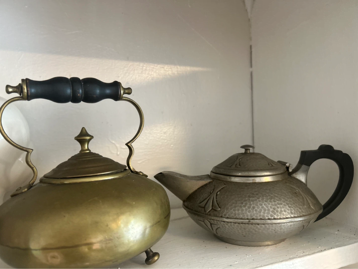 Vintage tea pots