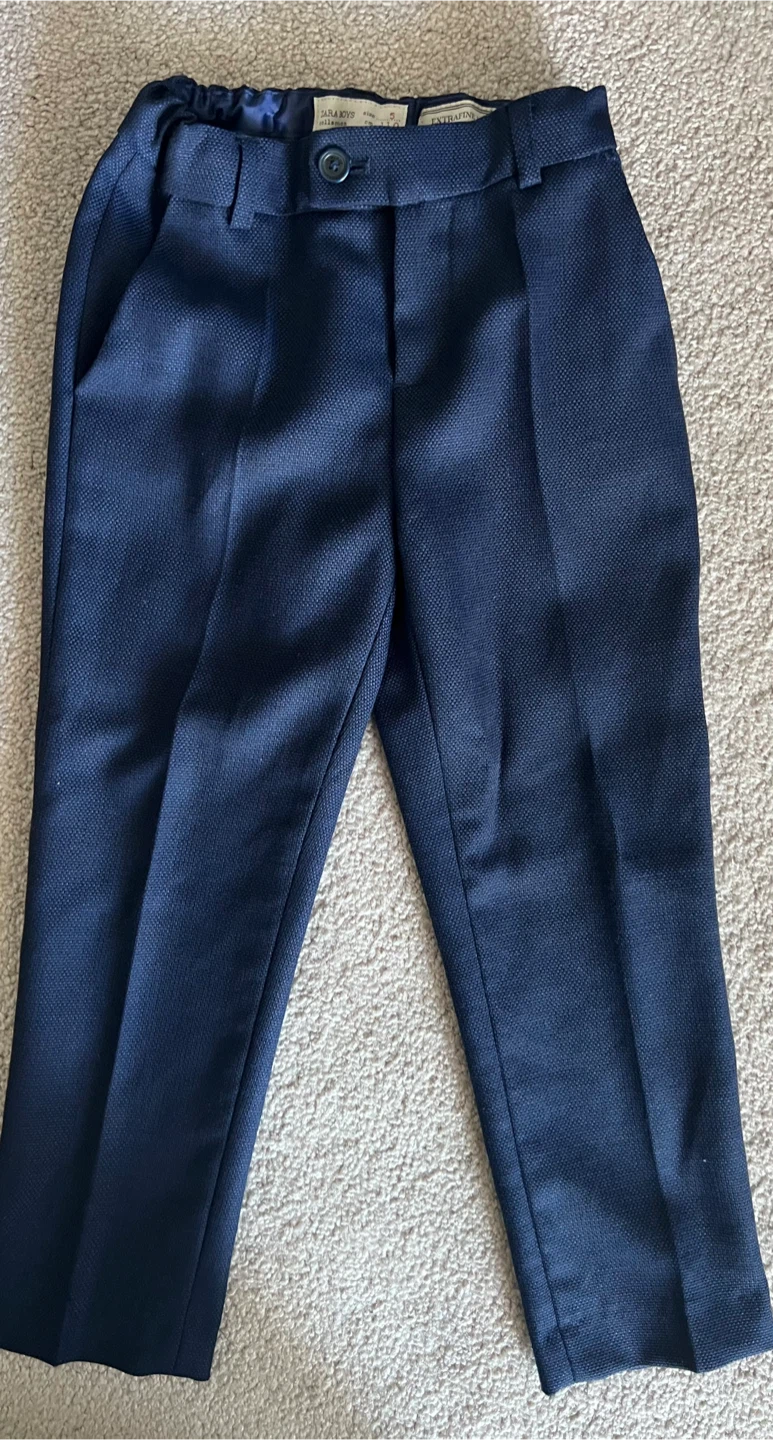Zara Boys Navy Blazer and Pants Set - Boys Size 5 - photo 4