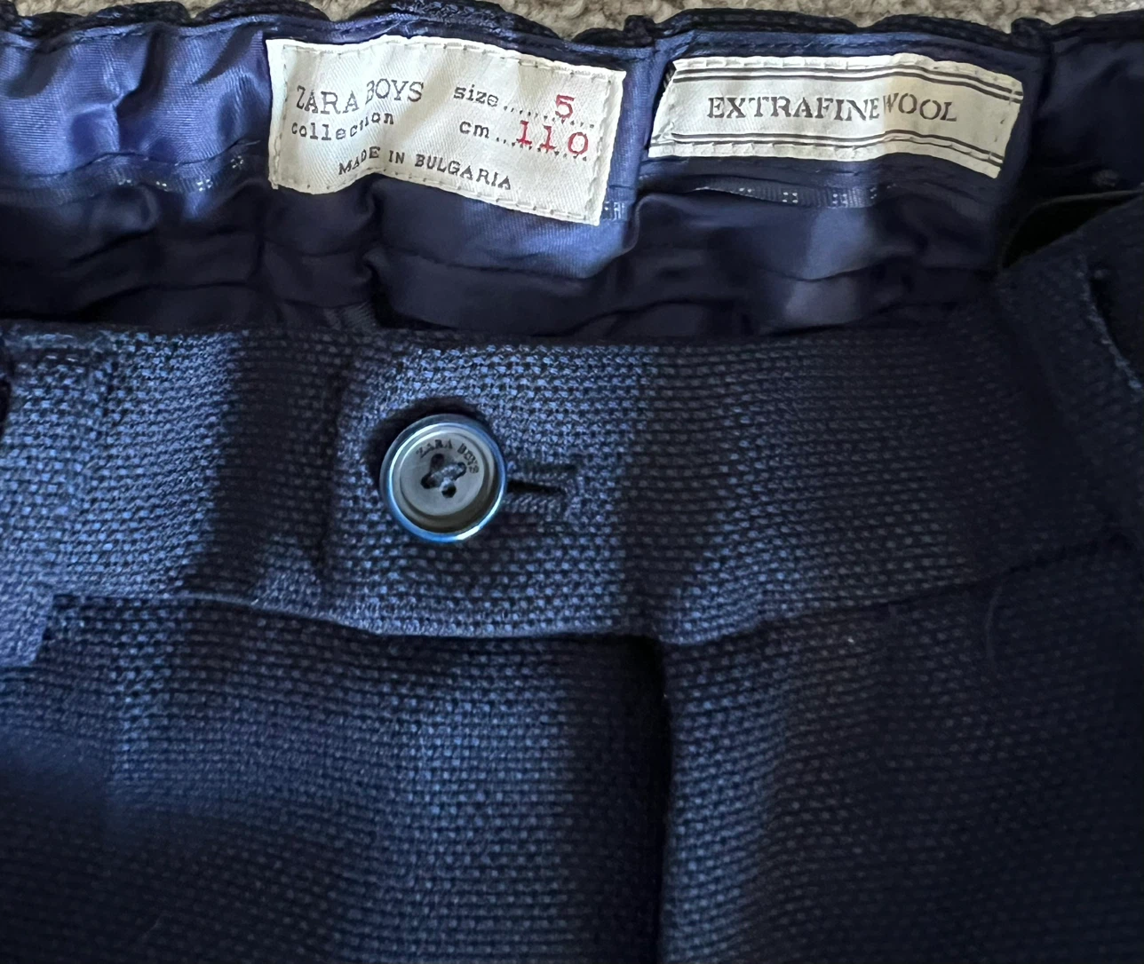 Zara Boys Navy Blazer and Pants Set - Boys Size 5 - photo 5