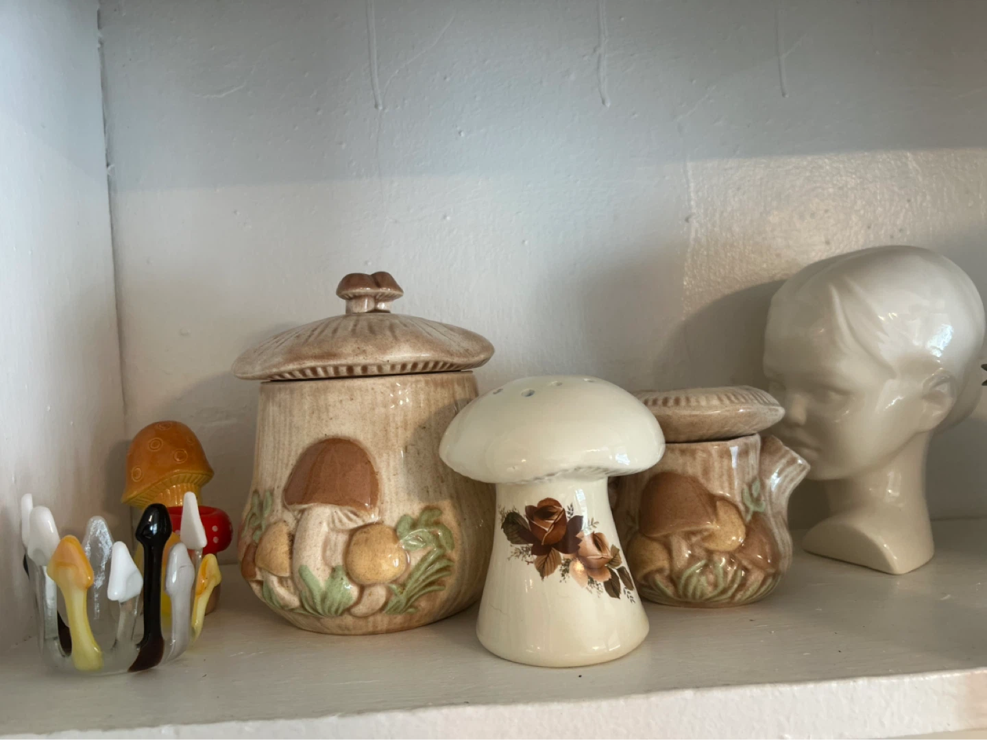 Ceramic Mushroom Canister Set - photo 3