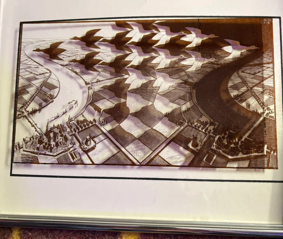 M.C. Escher "Sky and Water I" Print - photo 3