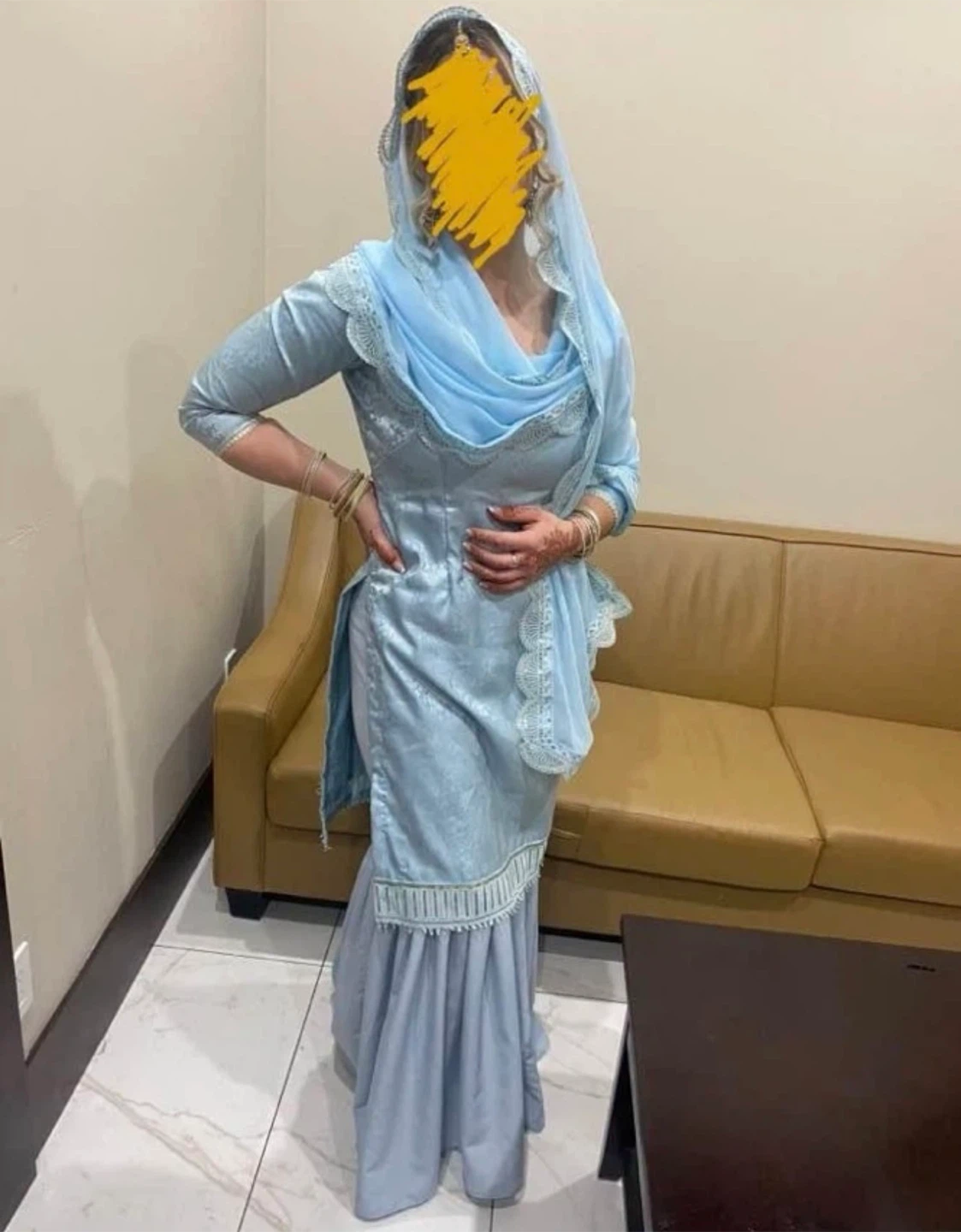 Sharara suit & Chunni