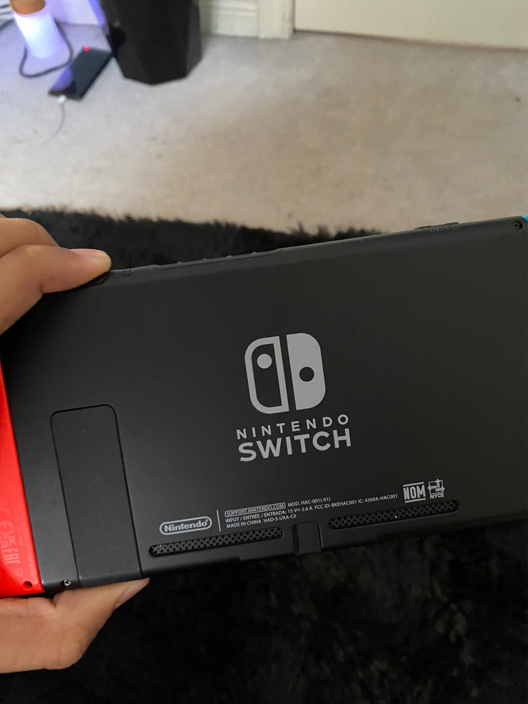 Nintendo switch + charging stand - photo 4