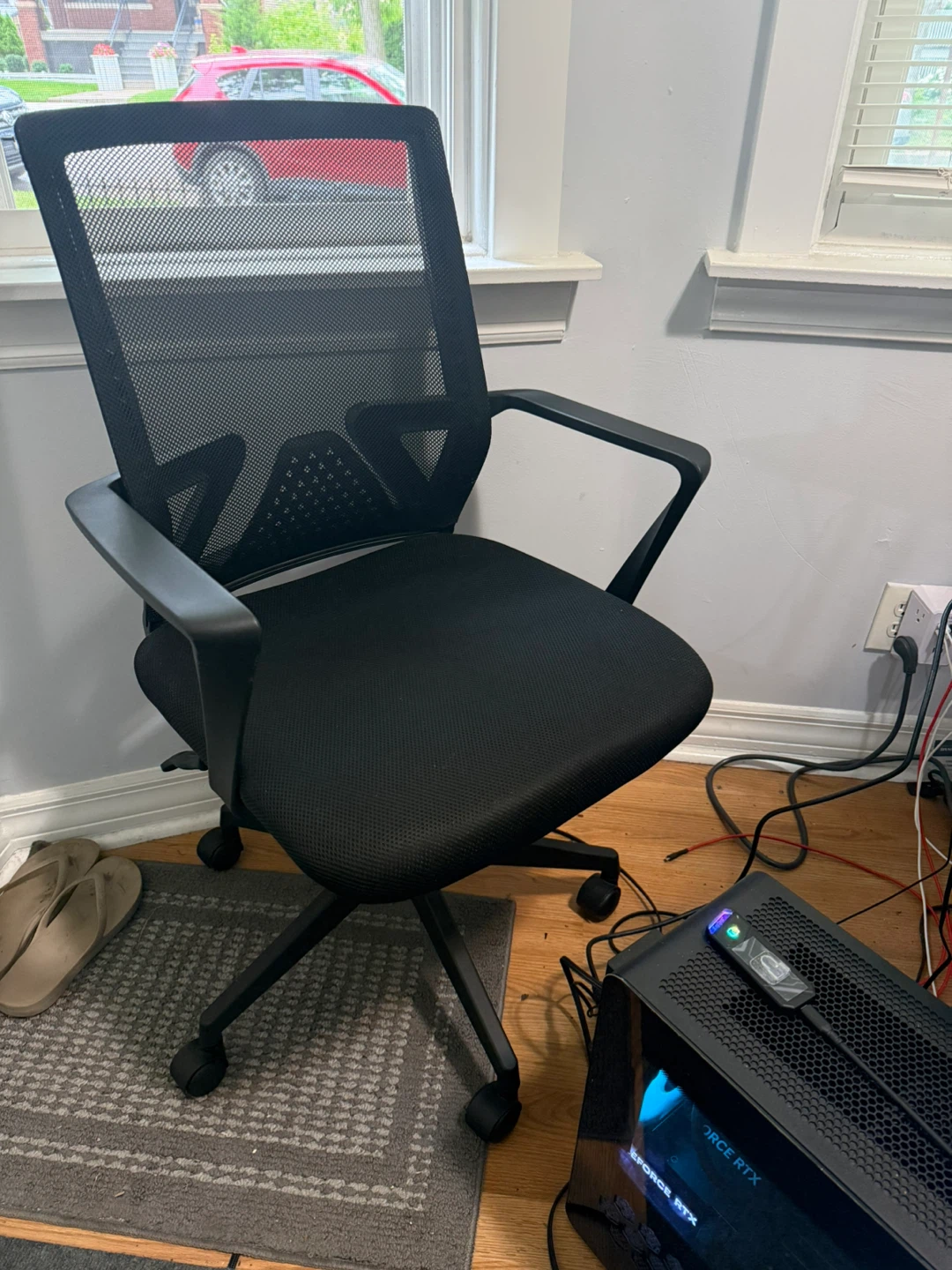 Black Mesh Office Chair