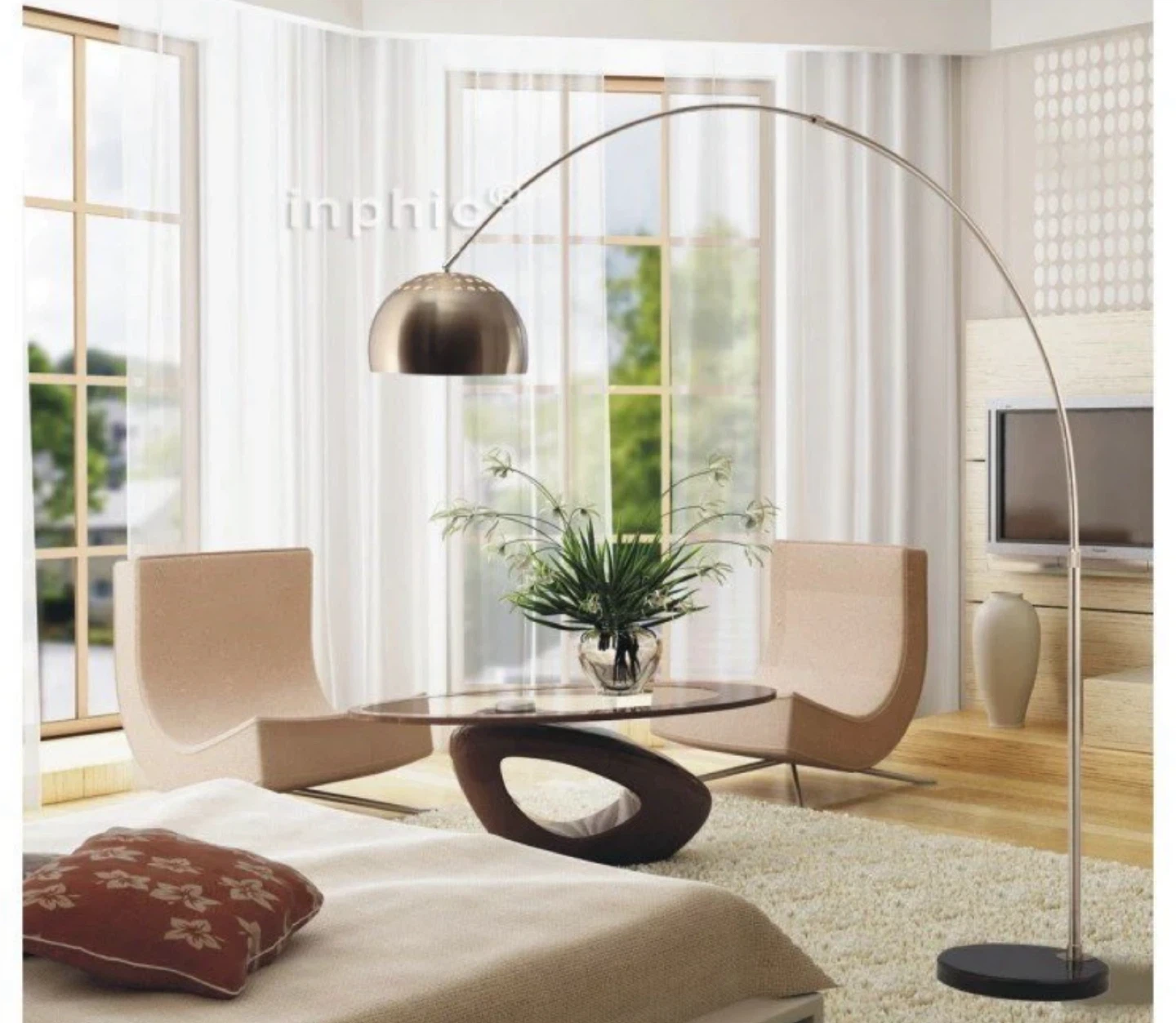 Arc Floor Lamp with Marble Base,small fee for delivery