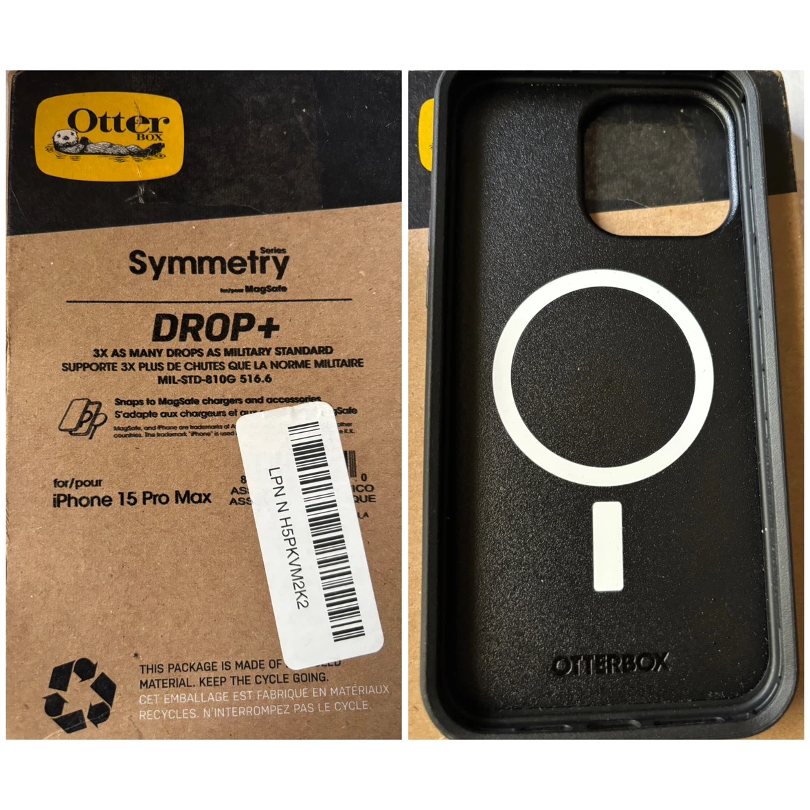 Otterbox - Symmetry MagSafe Case - *iPhone 15 Pro Max/Black*
