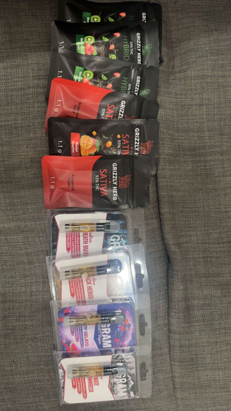 Grizzly Herb & Craft Vapes Cartridges