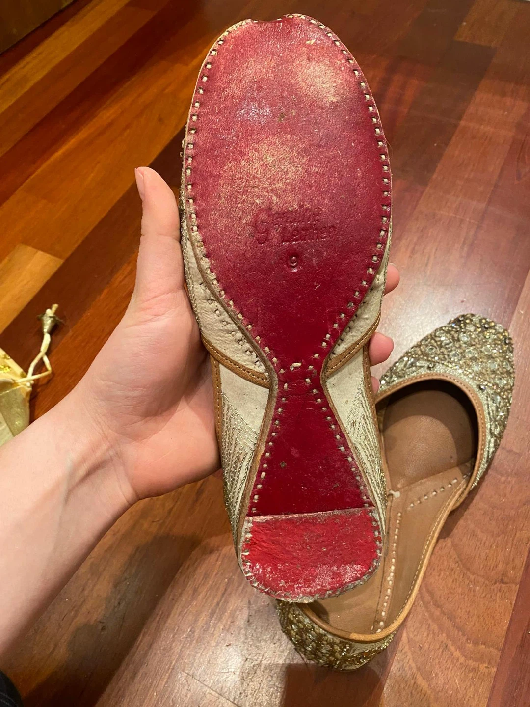 Embellished jutti shoes - photo 2