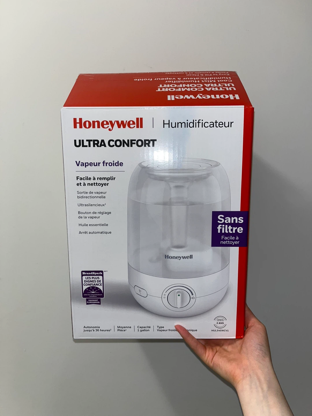Honeywell Ultra Confort Cold Mist Humidifier - photo 3