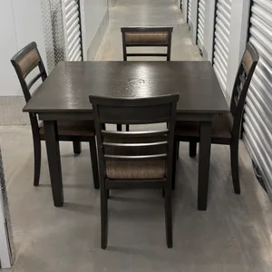 Set of 4 Modern Upholstered Dining Chairs