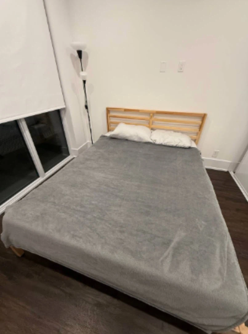 Ikea Tarva bed frame + vesteroy mattress (queen sized)