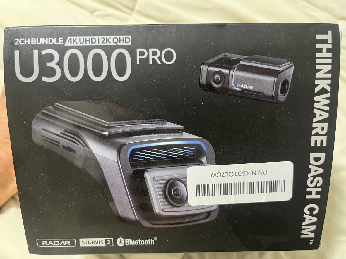 THINKWARE U3000 PRO Dash Cam Bundle