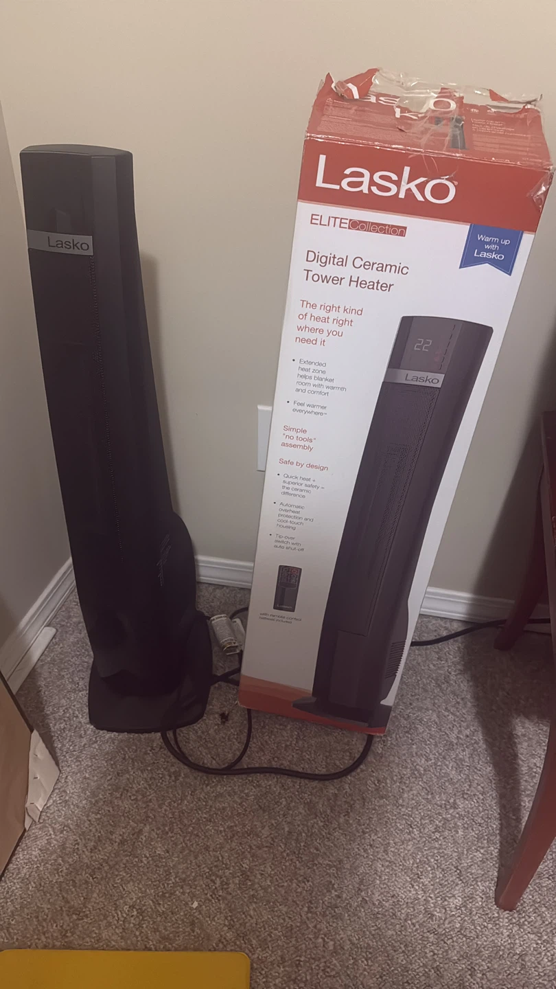 Lasko Digital Ceramic Tower Heater