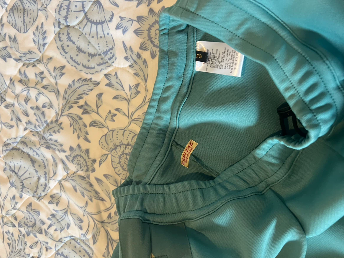 Kapital Smooth Jersey Tracks Shorts/Jorts (Betsy Ross) - photo 4