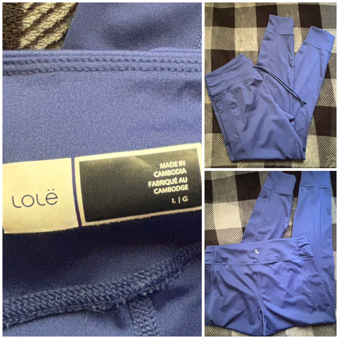 Lole - Leggings - *Size Women Large/Blue*