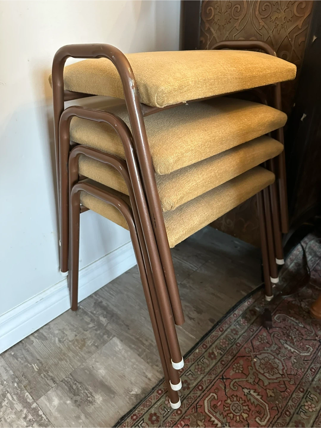 Set of 4 Stacking Stools