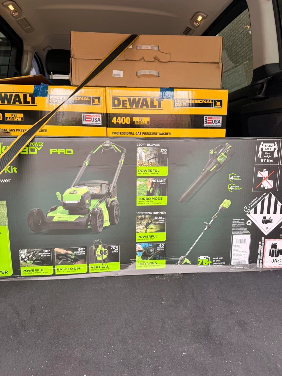 Greenworks 80V 3-Tool Combo Kit