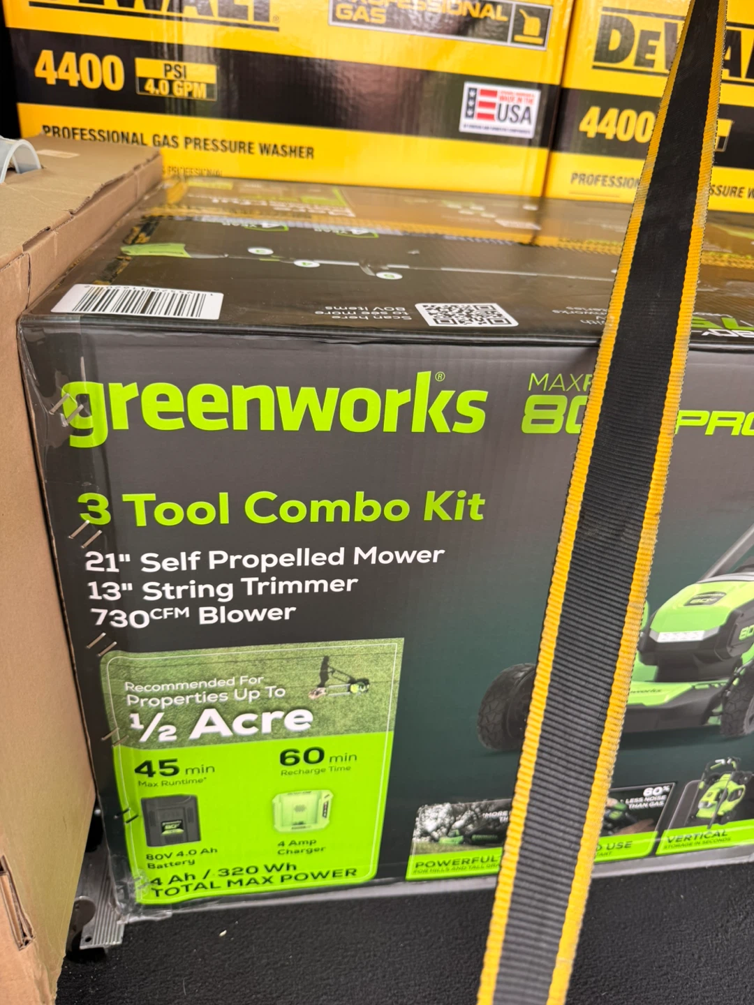 Greenworks 80V 3-Tool Combo Kit - photo 4