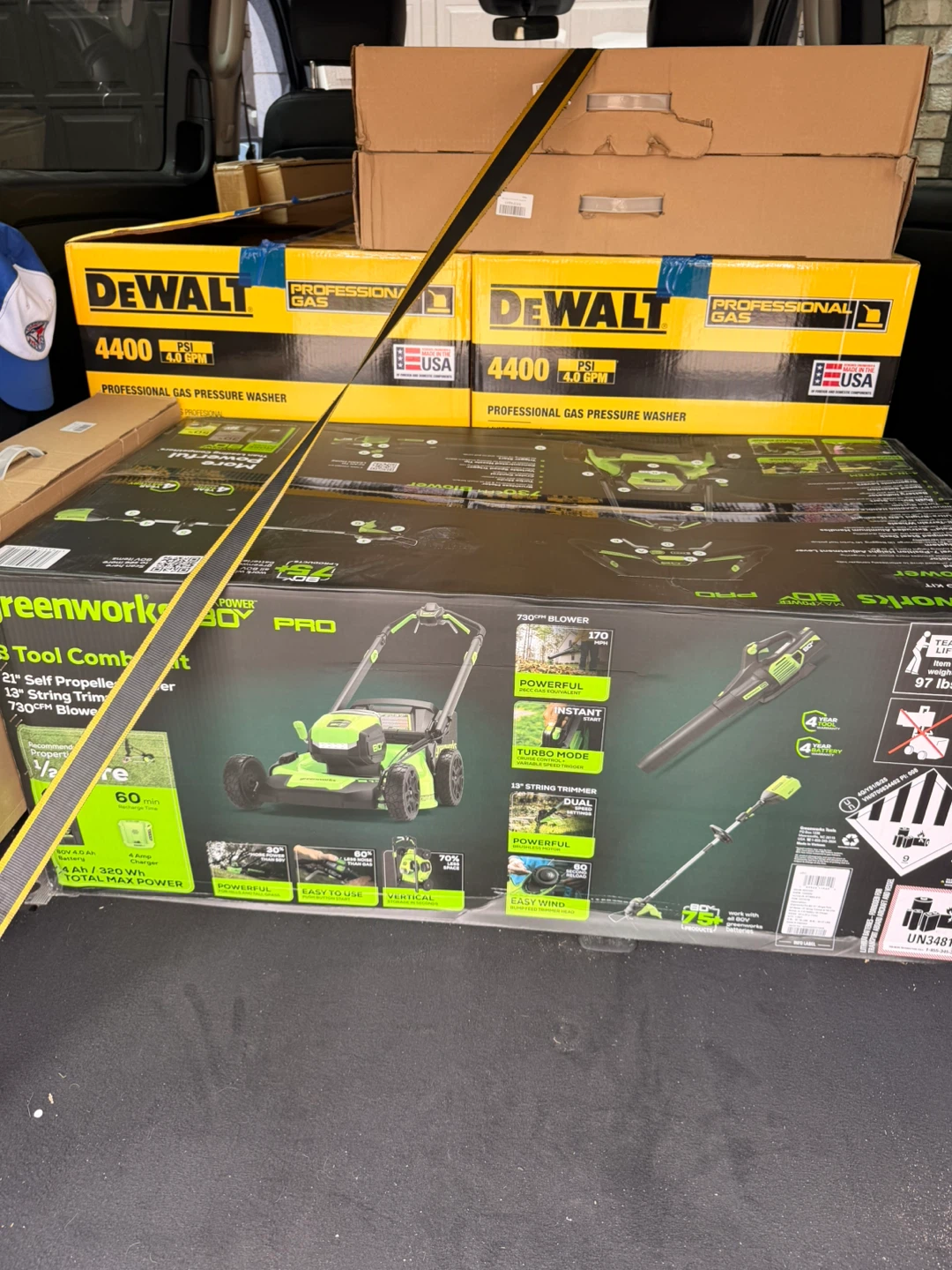 Greenworks 80V 3-Tool Combo Kit - photo 5