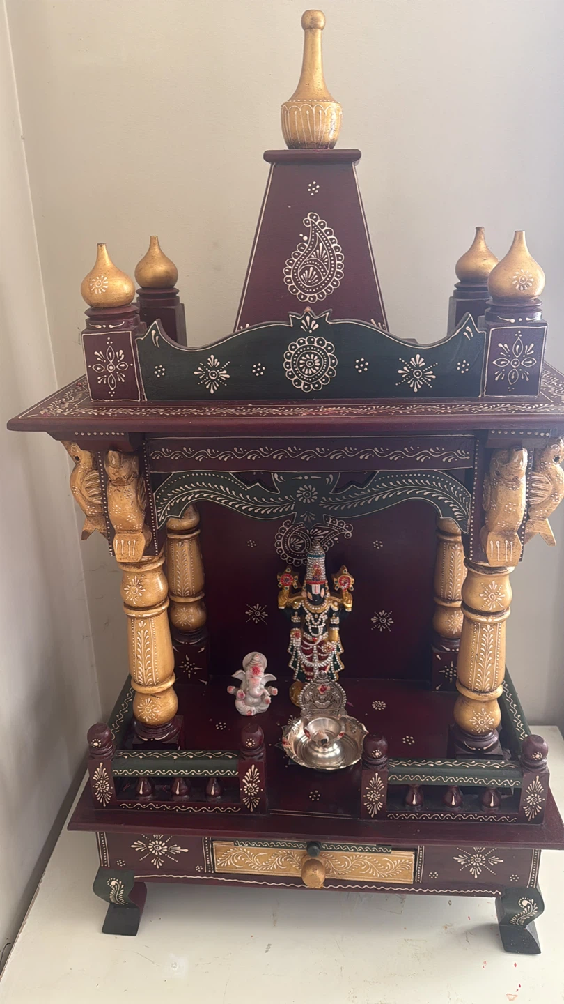 Wooden Pooja Mandir