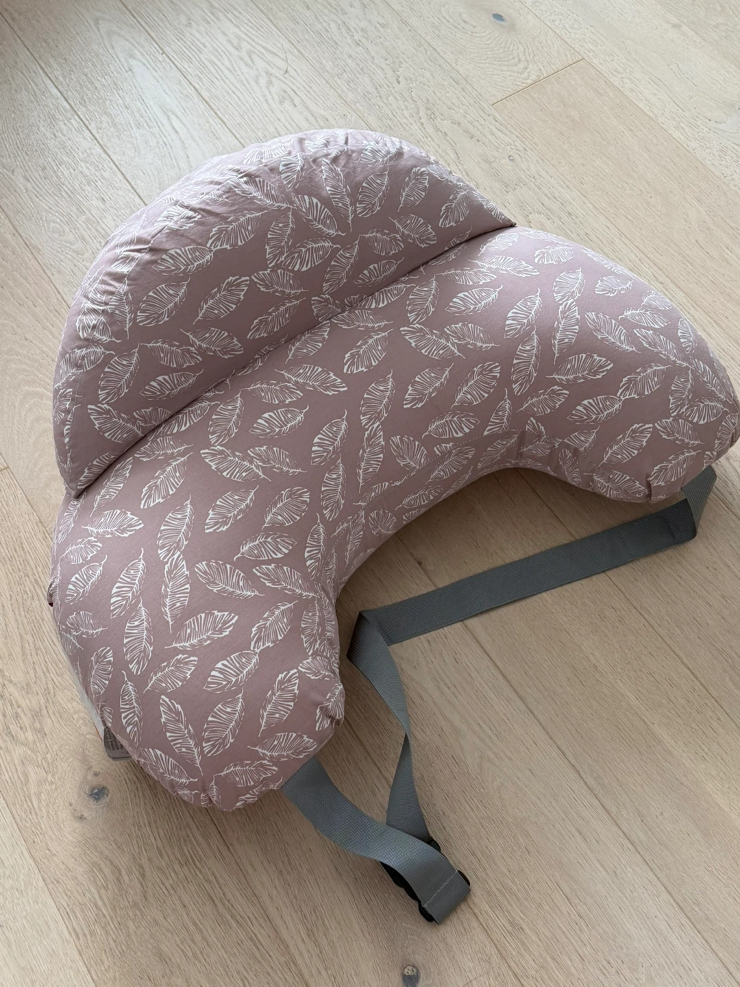 Momcozy Nursing Pillow - Pink Feather Print - photo 2
