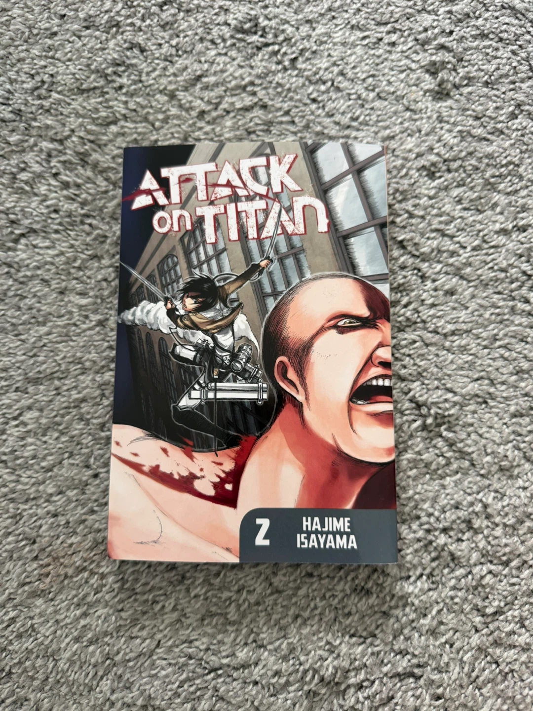 Attack on Titan Manga Volume 2 by Hajime Isayama