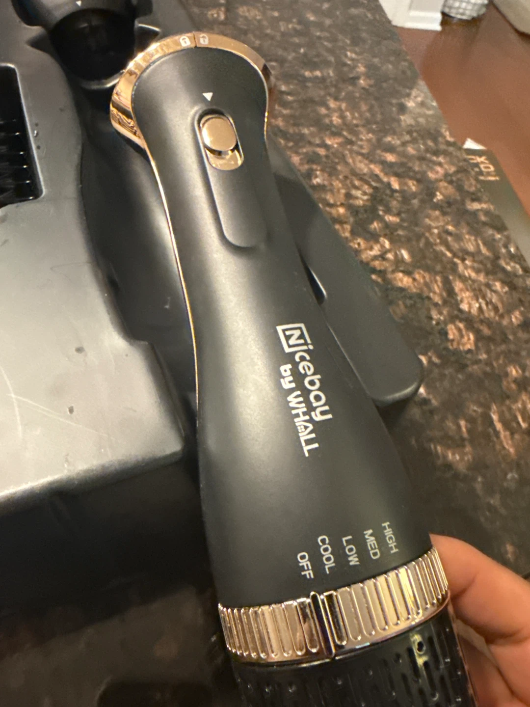 NiceBoy by WHALL "Black Gold Line" Hot Air Brush HB-821 - photo 4