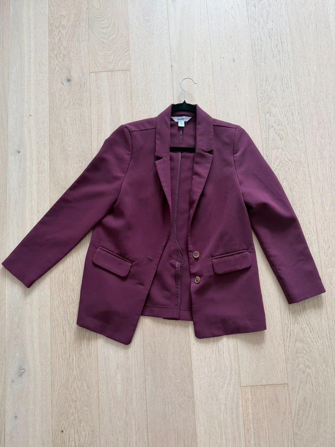 Old Navy Burgundy Suit Set - Blazer, Vest & Pants