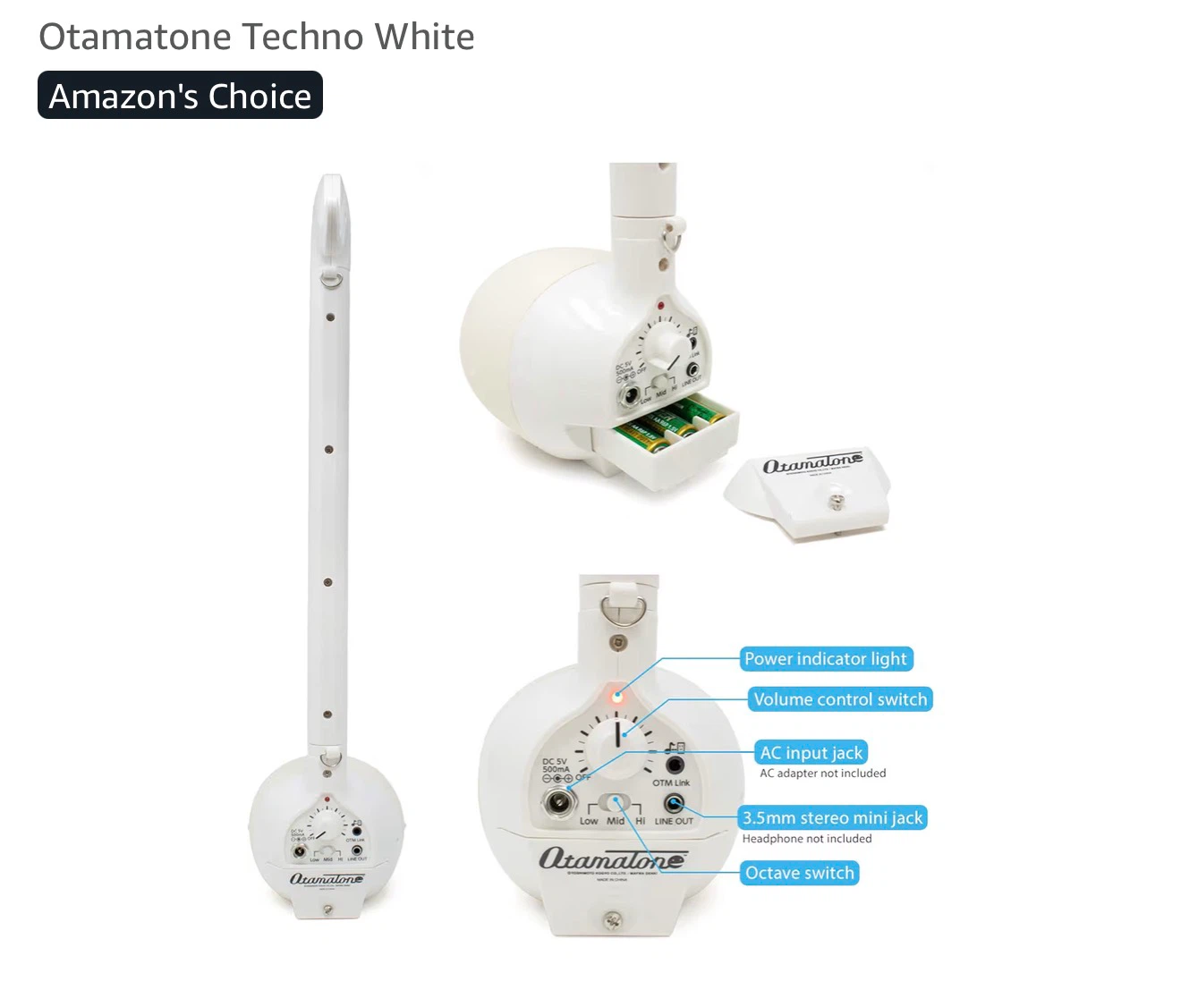 Omaiton Techno White Musical Instrument - photo 3