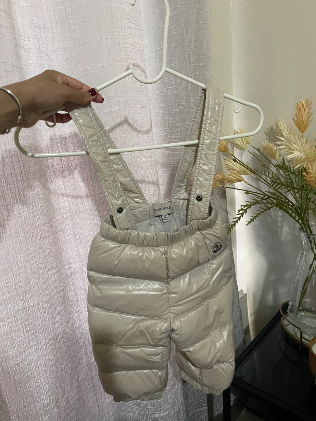 Moncler Baby Snowsuit with Fur Hood - photo 3