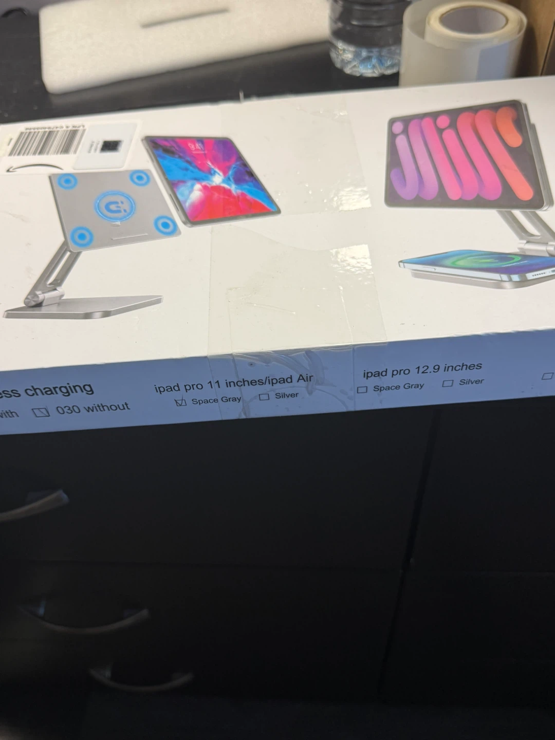 Adjustable Wireless Charging Stand for iPad