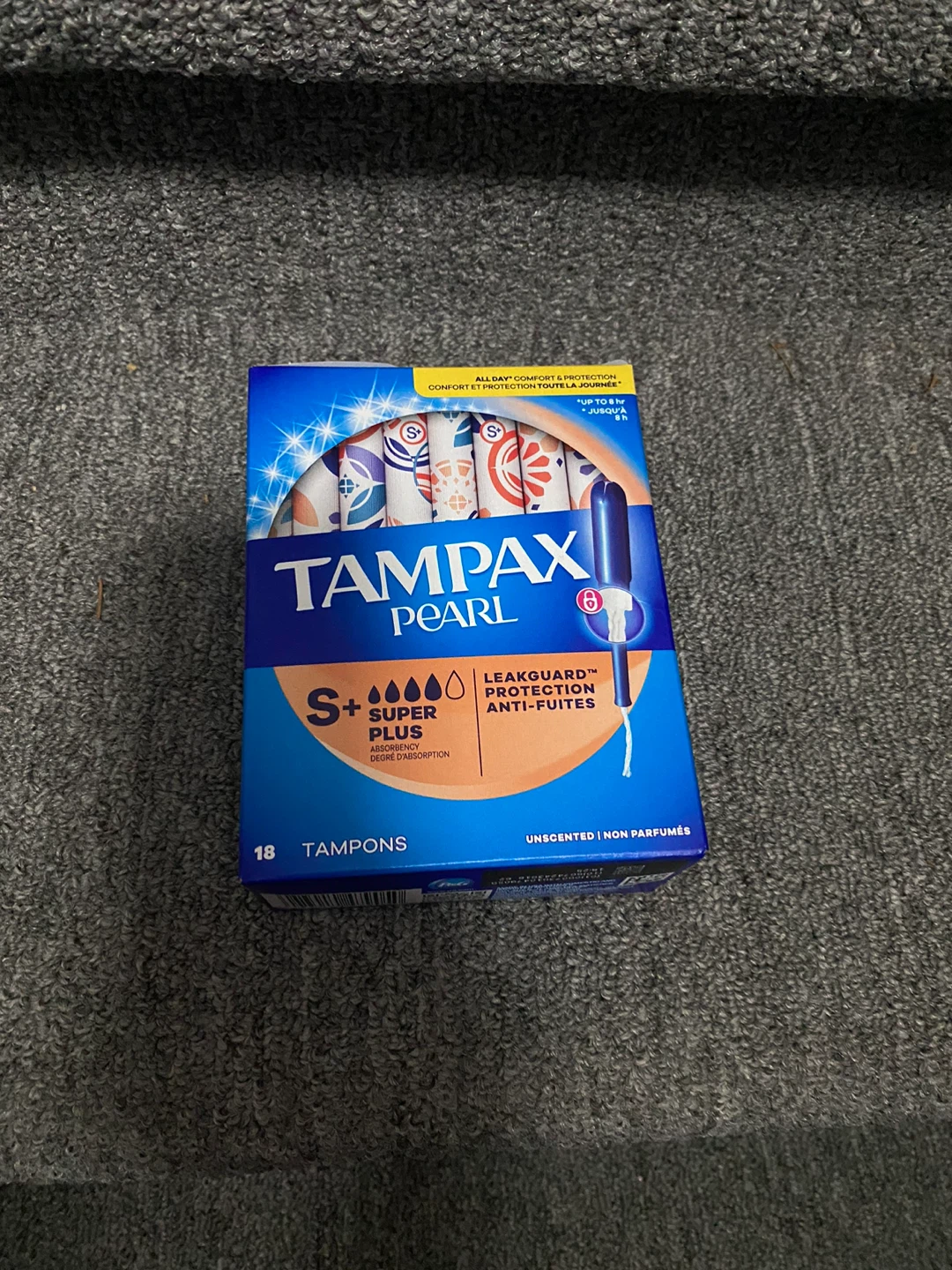⚽️ Tampax Pearl Super Plus Tampons (18 count)
