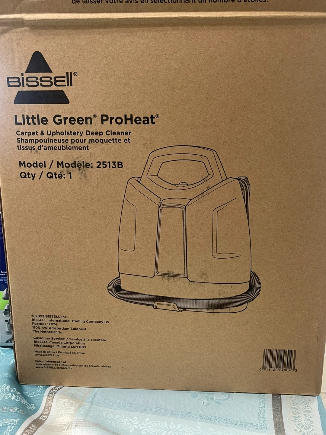 BISSELL Little Green ProHeat Carpet & Upholstery Cleaner 2513B - photo 2