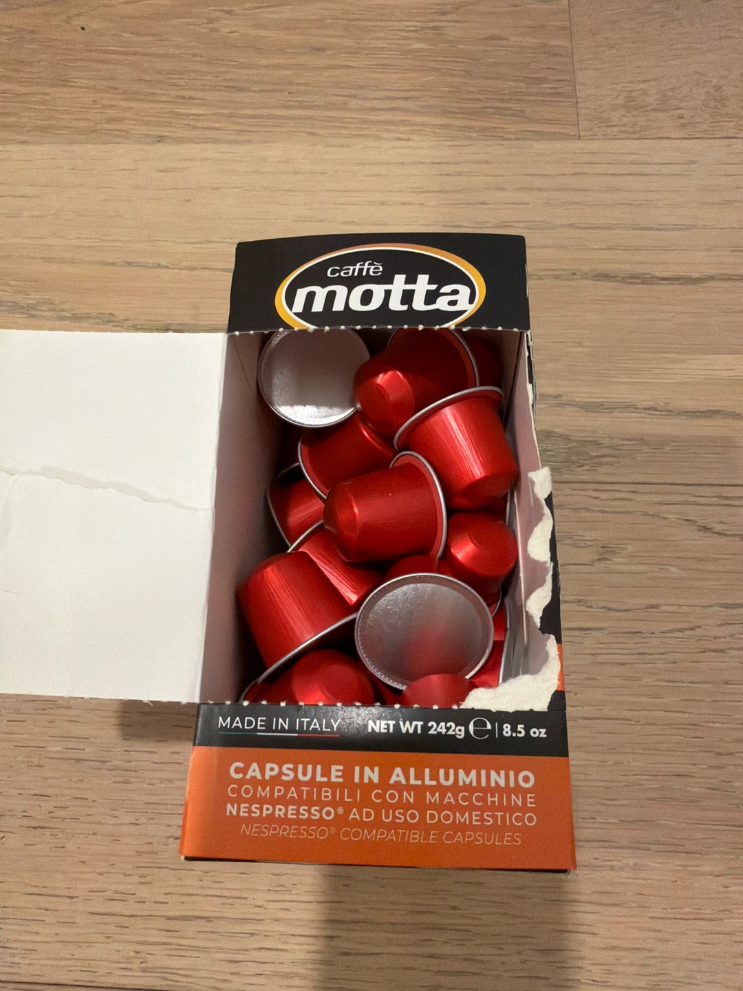 Caffè Motta Espresso Intenso Coffee Capsules - 40 Pack