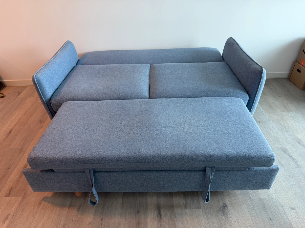 Blue Sofa Bed - photo 4